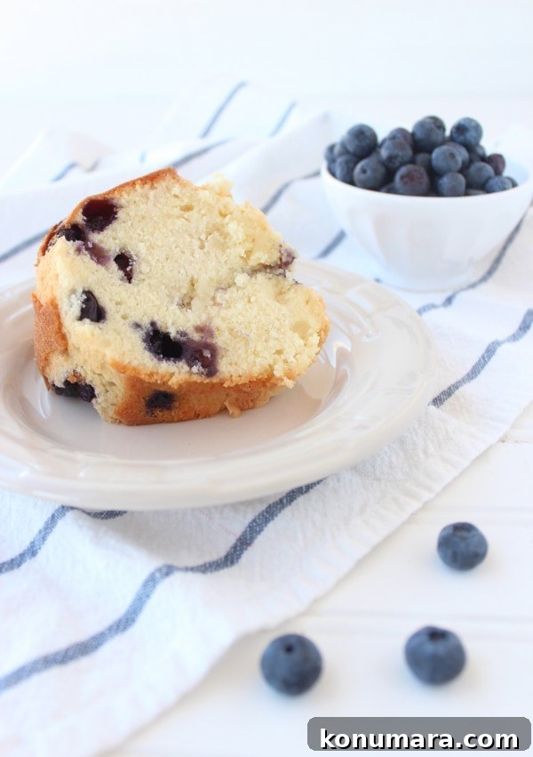 Blueberry Almond Pound Cake Recipe 8 Blueberry Almond Pound Cake
