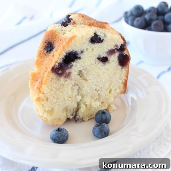 Blueberry Almond Pound Cake Recipe 7 Blueberry Almond Pound Cake
