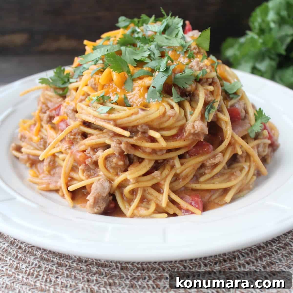 Gluten-Free Taco Spaghetti Recipe 2 Gluten Free Taco Spaghetti