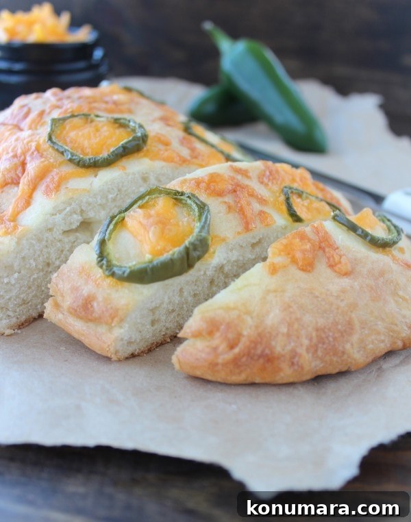 How to Make Jalapeno Cheddar Focaccia Bread 2 Jalapeño Cheddar Focaccia Bread