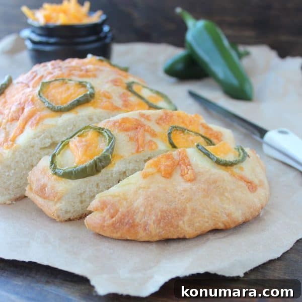 How to Make Jalapeno Cheddar Focaccia Bread 4 Jalapeño Cheddar Focaccia Bread
