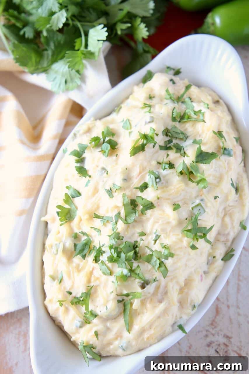 Cheesy spaghetti squash in bowl, topped with chopped cilantro