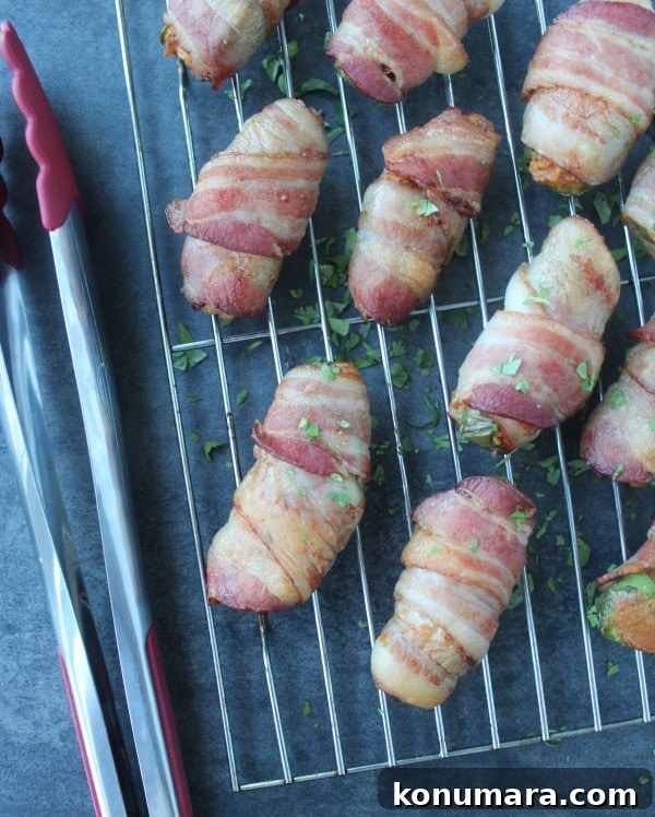Bacon-Wrapped Sweet Potato Jalapeno Poppers Recipe 3 Bacon Wrapped Jalapeno Poppers