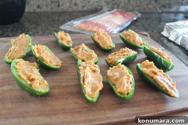 Bacon-Wrapped Sweet Potato Jalapeno Poppers Recipe 5 Sweet Potato Jalapeno Poppers Recipe