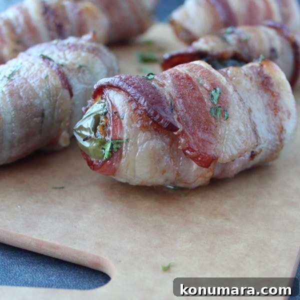 Bacon-Wrapped Sweet Potato Jalapeno Poppers Recipe 8 Dairy Free Jalapeno Poppers