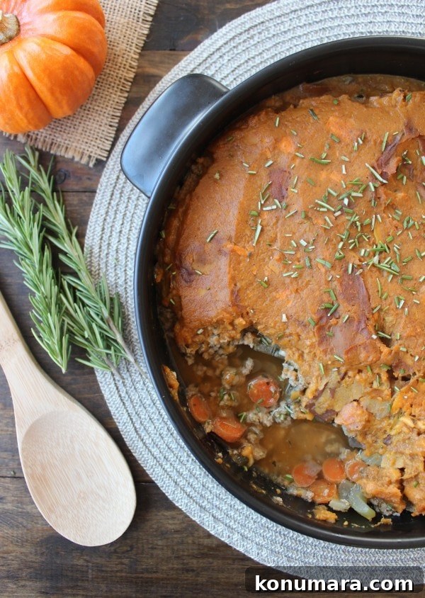 Sweet Potato and Pumpkin Shepherd's Pie Recipe 2 Sweet Potato Pumpkin Shepherds Pie