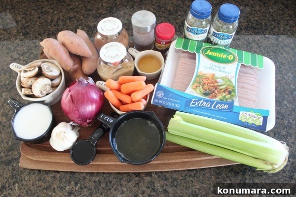 Sweet Potato and Pumpkin Shepherd's Pie Recipe 6 Sweet Potato Pumpkin Shepherds Pie Ingredients