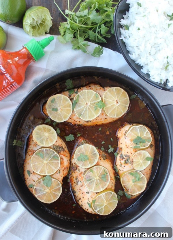 Baked Sriracha Lime Chicken
