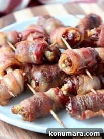 Bacon Wrapped Dates