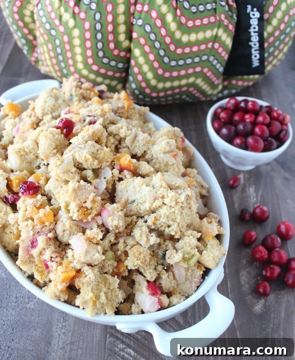 Gluten Free Slow Cooked Cornbread Stuffing