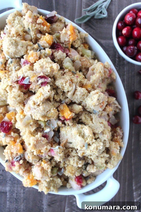 Slow Cooked Gluten Free Cornbread Stuffing