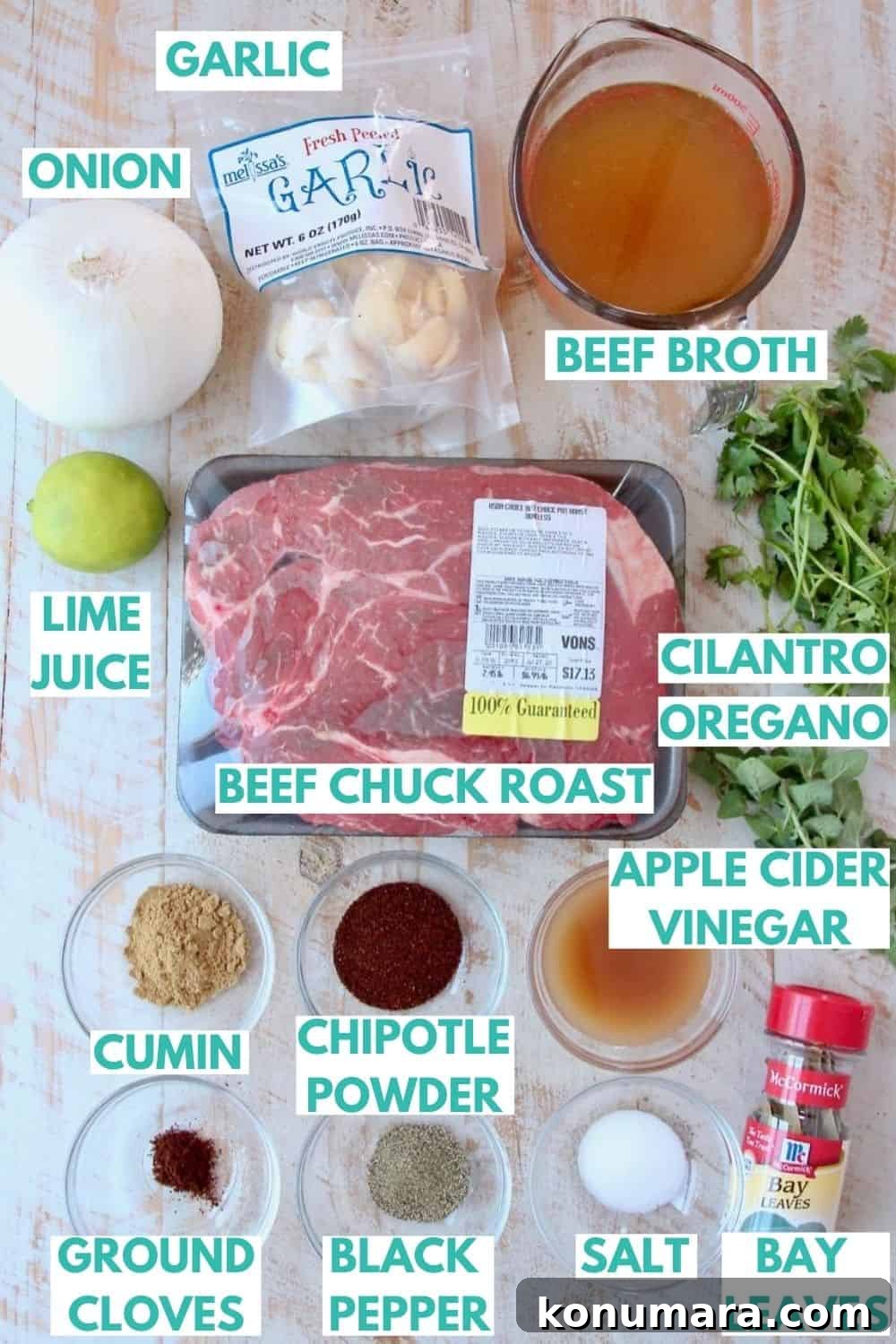 Authentic Slow-Cooked Beef Barbacoa Recipe 3 Ingredients for beef barbacoa