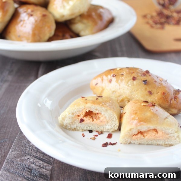 Stuffed Pretzel Bites with Chipotle Honey Cream Cheese 8 Chipotle Honey Cream Cheese Filled Pretzel Bites