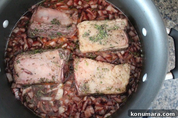 Tender Slow-Braised Italian Short Ribs in Red Wine 5 Italian Slow Braised Short Ribs Recipe