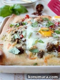 Easy Breakfast Pizza
