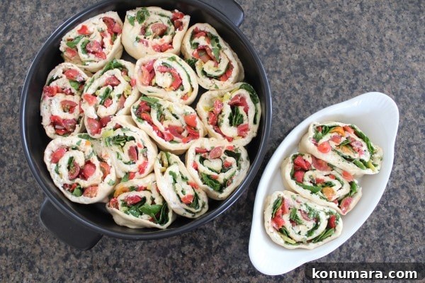 Cheesy Veggie Pizza Rolls Recipe