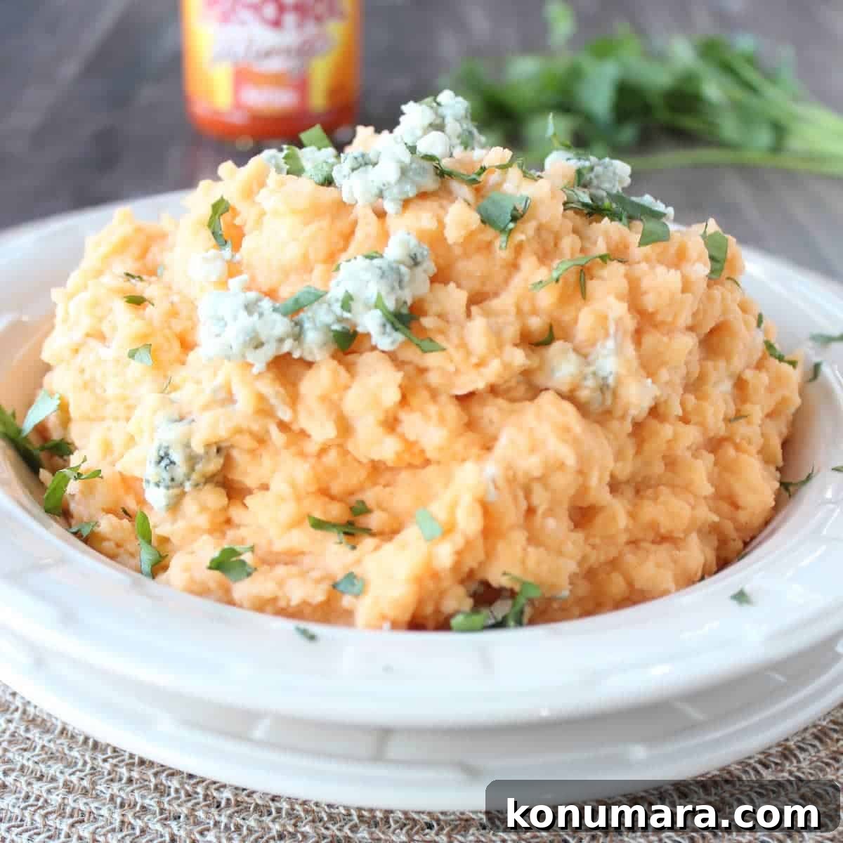 Creamy Buffalo Blue Cheese Mashed Potatoes Recipe 5 Buffalo Blue Cheese Mashed Potatoes
