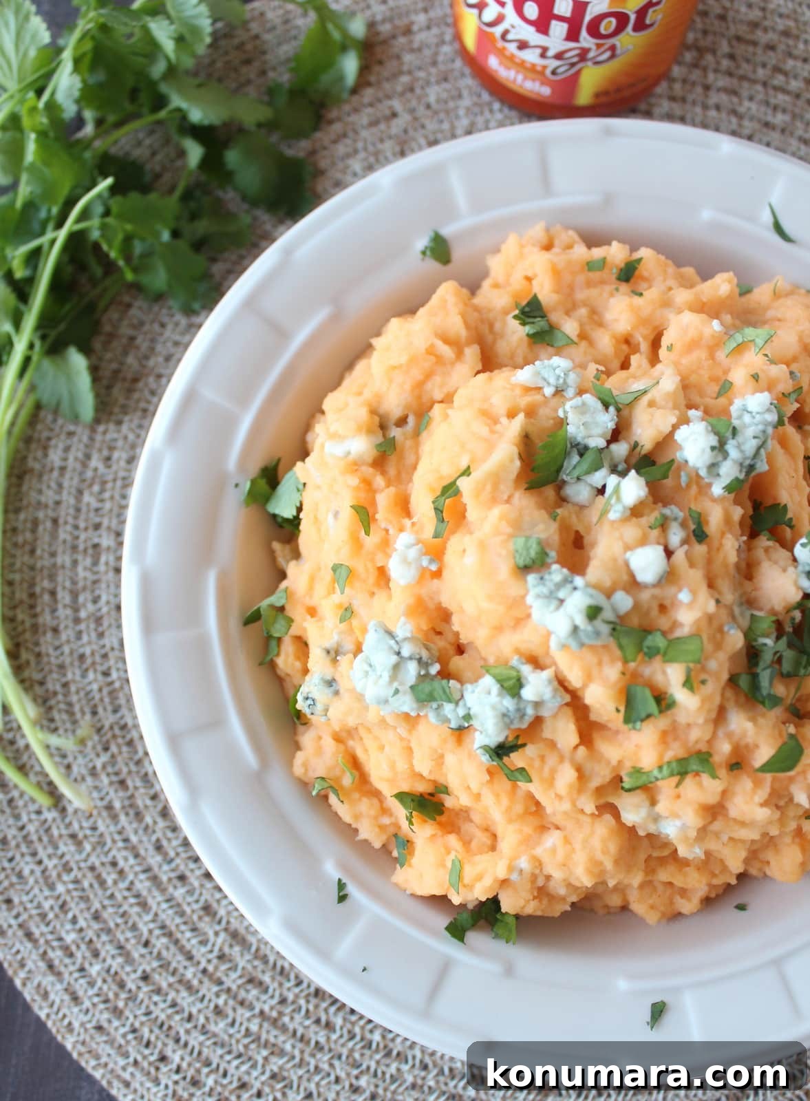 Creamy Buffalo Blue Cheese Mashed Potatoes Recipe 6 Buffalo Cheesy Mashed Potatoes