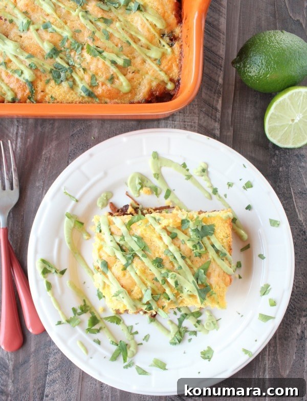 Pulled Pork Tamale Casserole Recipe