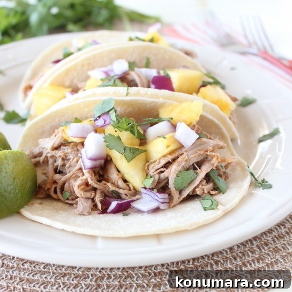 Crock Pot Tacos Al Pastor