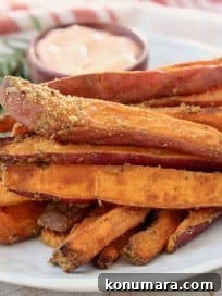 Crispy Baked Sweet Potato Fries