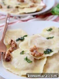 Sweet Potato Ravioli