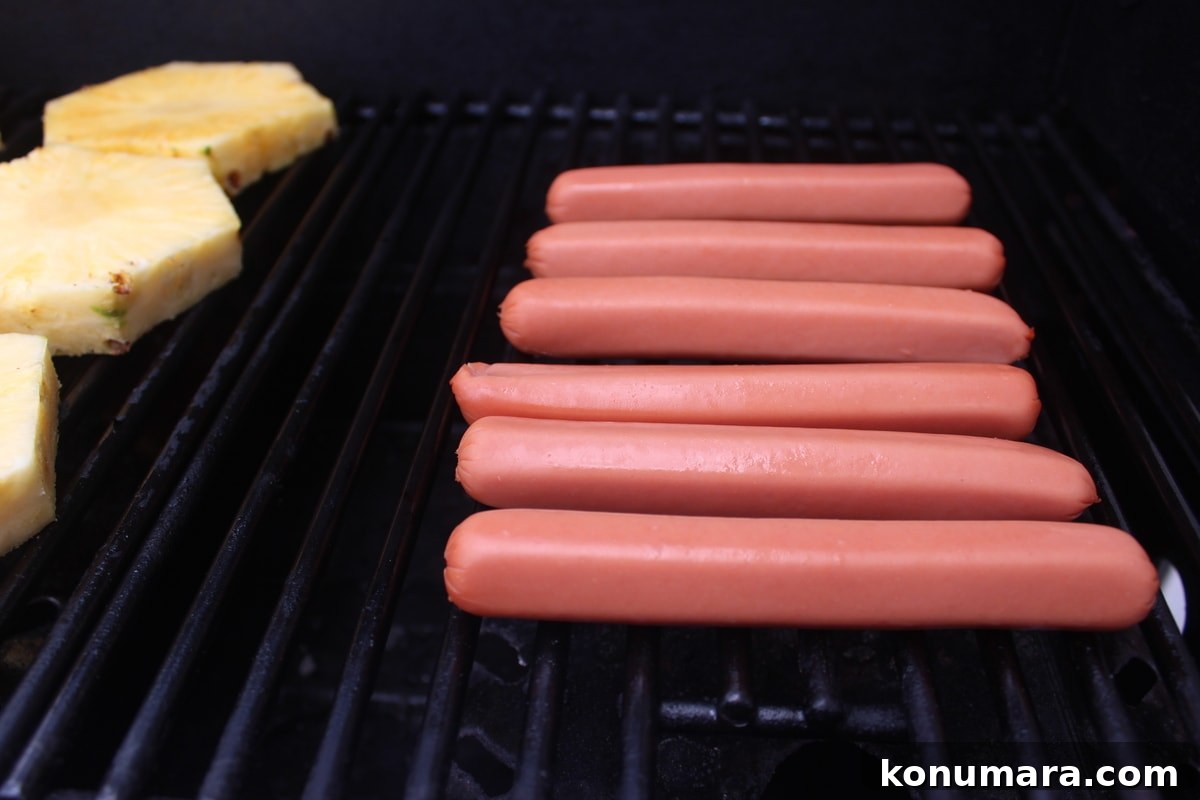 Grilled Teriyaki Pineapple Hot Dogs 5 Grilled Pineapple Hawaiian Hot Dog Recipe