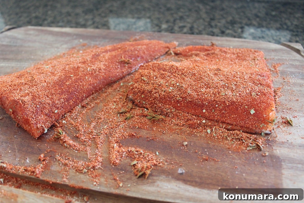 Grilled Blackened Salmon with Cajun Seasoning 4 Blackened Grilled Salmon Recipe