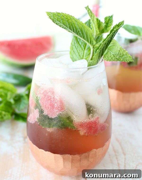 Watermelon Jalapeño Mojito Recipe: Sweet-Spicy Summer Cocktail 9 Watermelon Jalapeno Mojito Recipe