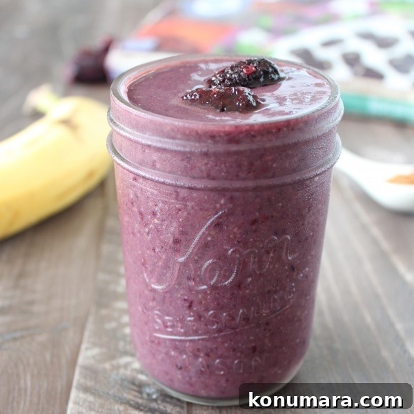Creamy Acai Blackberry Smoothie Recipe 4 Blackberry Acai Antioxidant Smoothie Recipe
