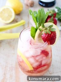 Lemon Berry Prosecco Sangria