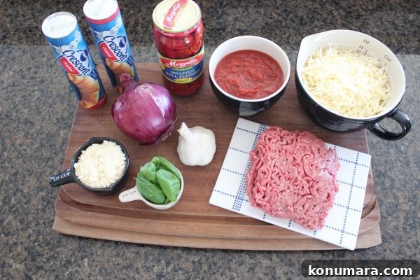 Sloppy Joe Pizza Rolls Recipe: Savory Stuffed Pizza Rolls 5 Sloppy Joe Pizza Roll Ingredients