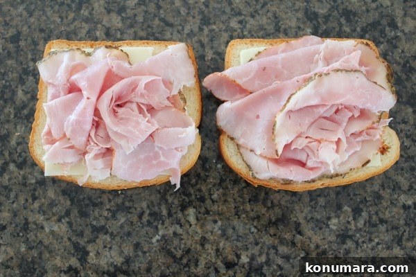 Apricot-Glazed Ham and Melted Cheese Sandwich Recipe 6 Apricot Ham and Cheese Sandwich Recipe