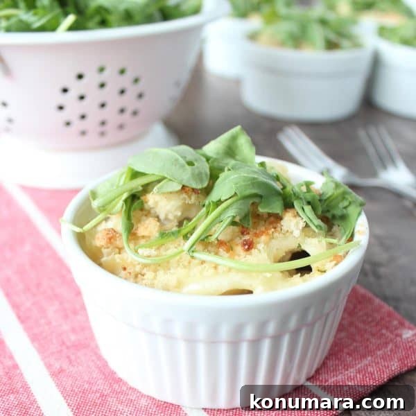 Chicken Caesar Baked Pasta Cups