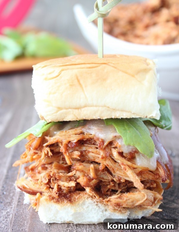 Smoky Chipotle-Maple Shredded Chicken Sliders Recipe 3 Slow Cooked Chipotle Maple Chicken Sliders