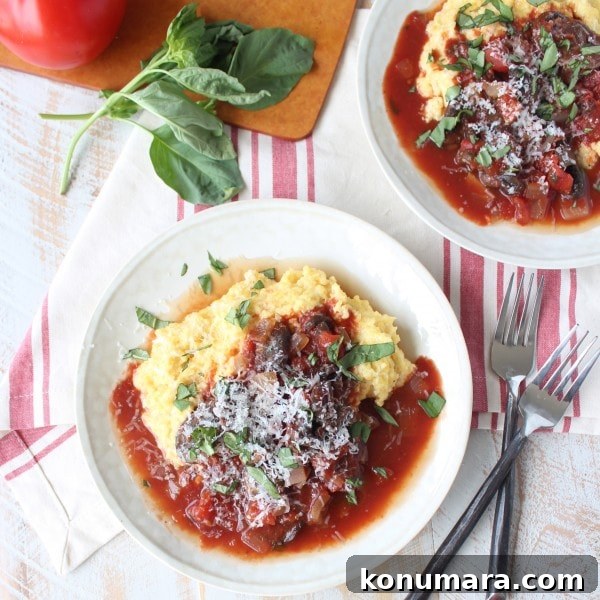 Slow Cooker Mushroom Ragu with Garlic and Herbs 4 Slow Cooked Vegetarian Mushroom Ragu Recipe