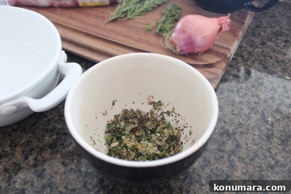 Herb Rubbed Pork Tenderloin with Red Wine Mushroom Sauce Recipe