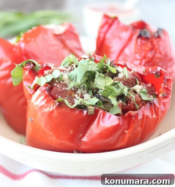 Slow Cooker Italian Stuffed Peppers Recipe 3 Slow Cooker Italian Stuffed Peppers