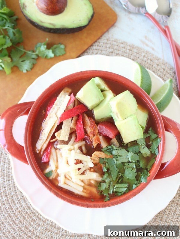 Chipotle Chicken Tortilla Soup Recipe
