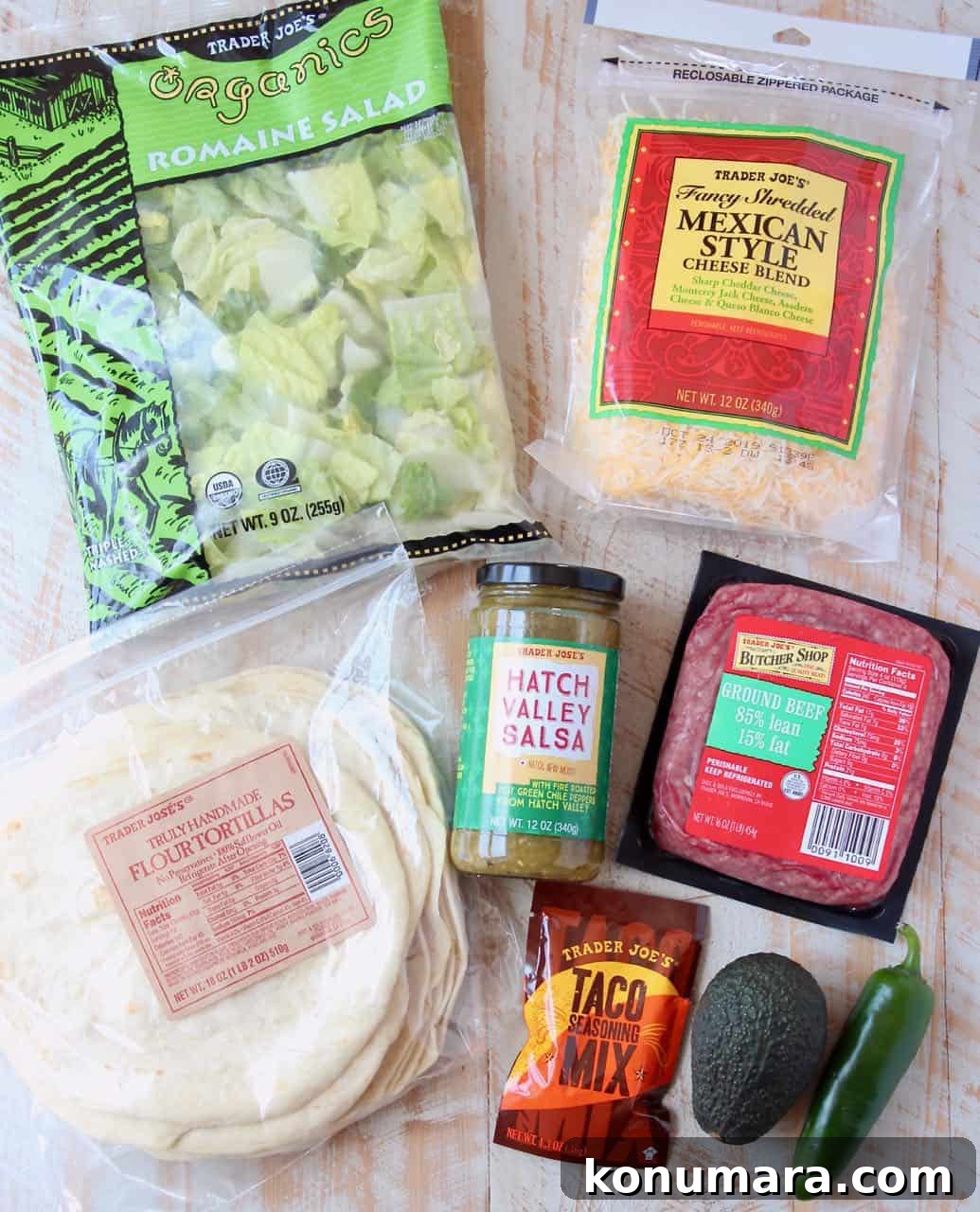 Trader Joe's Tacos: What to Buy, Reviews and Taco Recipes 4 Ingredients for Trader Joe's Tacos