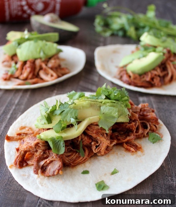 Sriracha Honey Pulled Pork Tacos Recipe