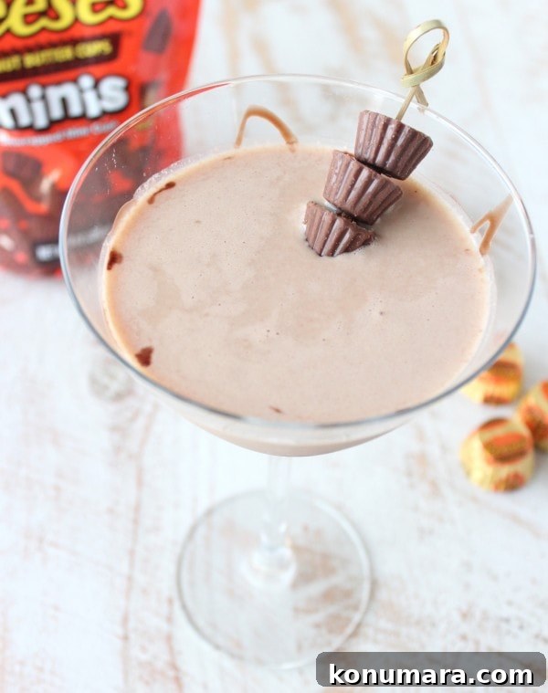 Reese's Peanut Butter Cup Martini