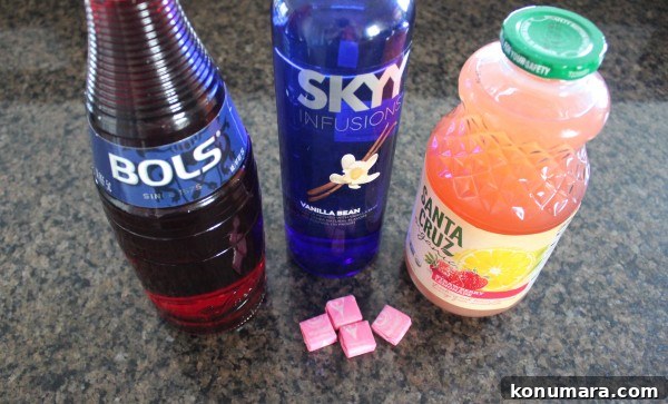 Pink Starburst Martini: Sweet Strawberry Vodka Cocktail 4 Pink Starburst Martini Ingredients