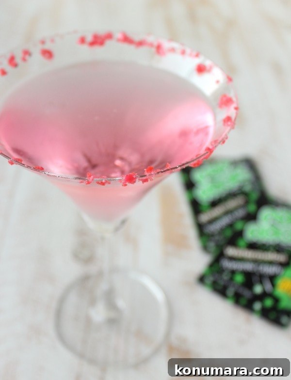 Pop Rocks Watermelon Martini Recipe