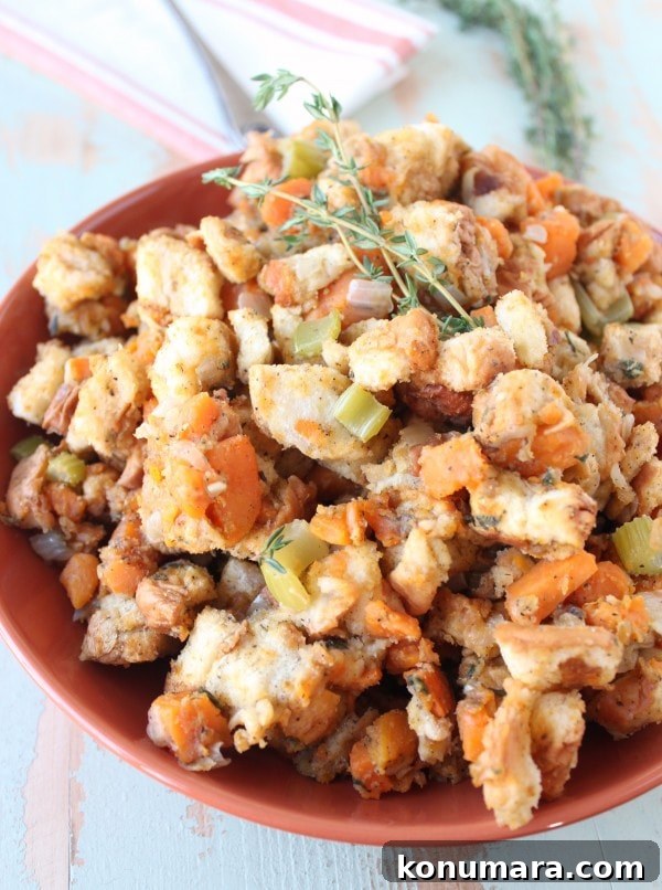Slow Cooker Sweet Potato Stuffing Recipe
