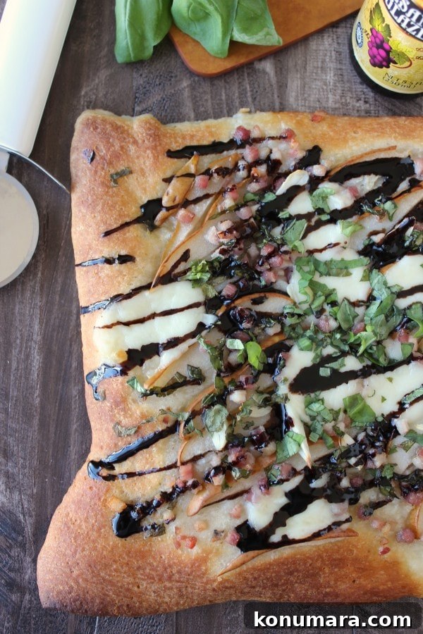 Pancetta and Pear Pizza Recipe 2 Pancetta Pear Pizza Recipe