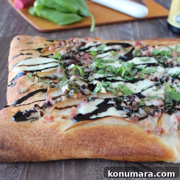 Pancetta and Pear Pizza Recipe 3 Pancetta Pear Pizza Recipe