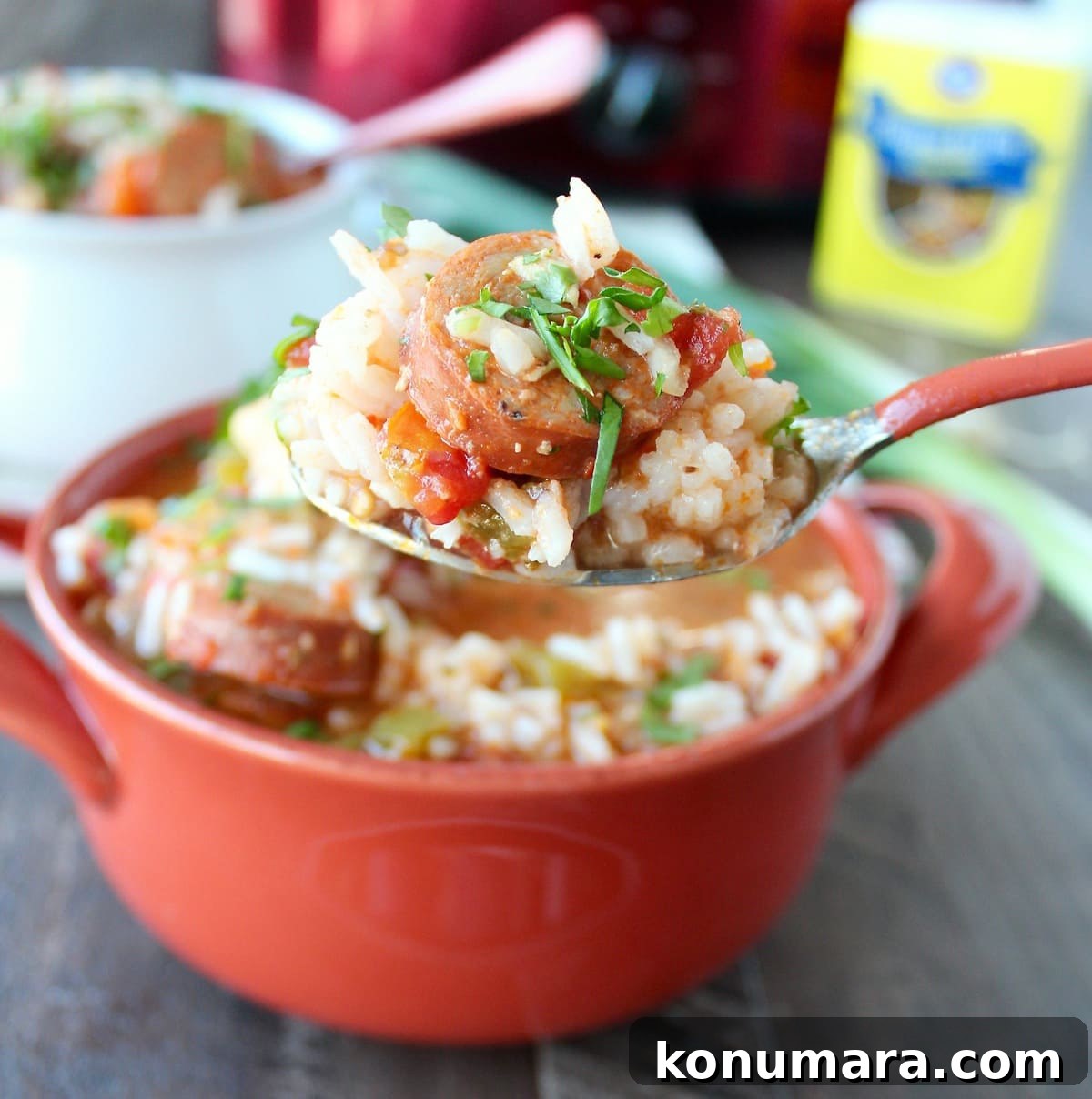 Slow Cooker Chicken & Sausage Jambalaya Recipe