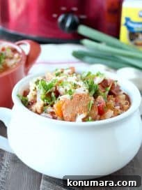 Slow Cooker Chicken & Sausage Jambalaya Recipe