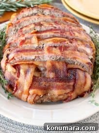 Juicy Bacon-Wrapped Meatloaf Recipe 7 Bacon Wrapped Meatloaf Recipe